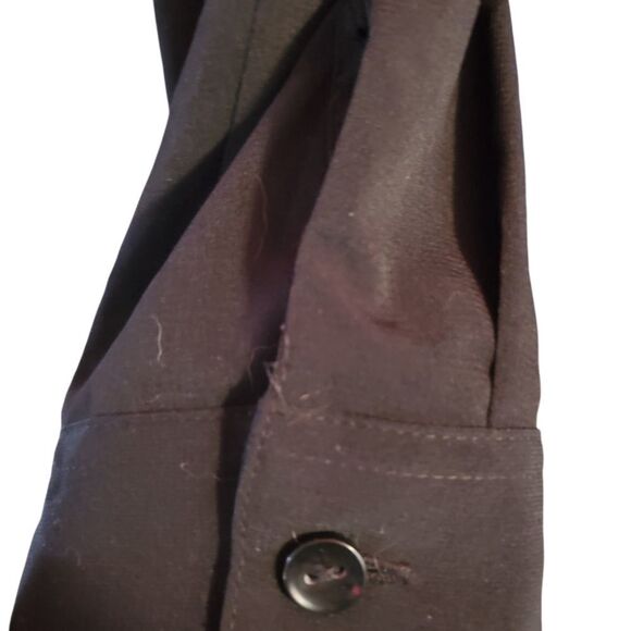 Catherines Color Block Blouse Black/Blue •Size 3X - Picture 4 of 12